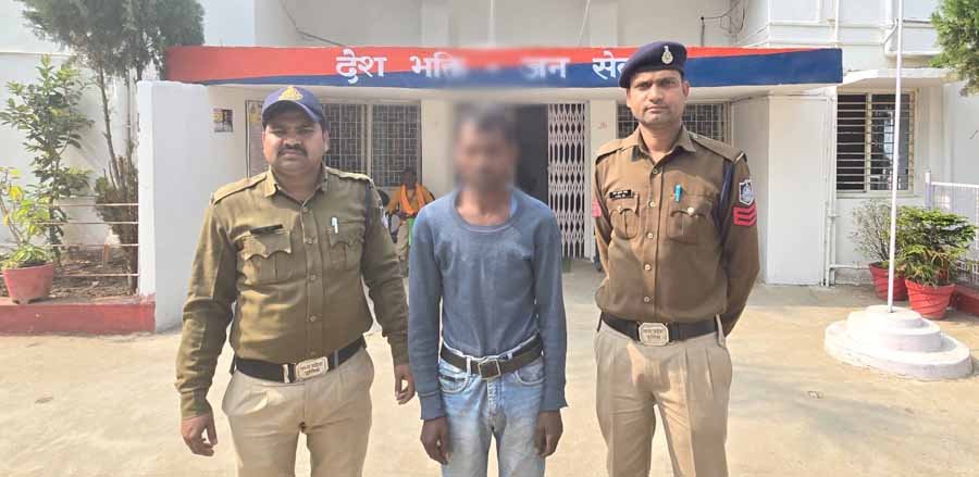 1 480 कोतवाली अनूपपुर पुलिस द्वारा चार वर्षों से फरार 25000 रुपए की वसूली का वारण्टी गिरफ्तार