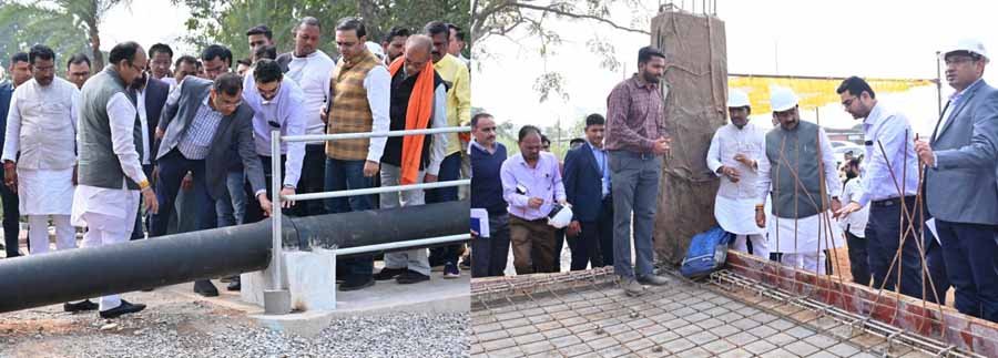 उप मुख्यमंत्री अरुण साव ने मिशन अमृत के तहत निर्माणाधीन जल प्रदाय योजना का किया औचक निरीक्षण 1 1 560 उप मुख्यमंत्री अरुण साव ने मिशन अमृत के तहत निर्माणाधीन जल प्रदाय योजना का किया औचक निरीक्षण