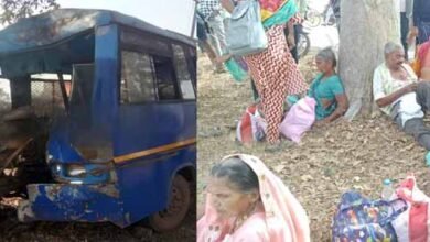2 281 MP News: राजनांदगांव में अनियंत्रित बस पेड़ से टकराई , 25 से ज्यादा यात्री घायल