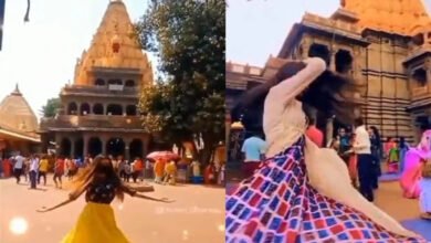 21A 63 महाकाल मंदिर में एक बार फिर गाने पर वीडियो बनाने का मामला सामने आया