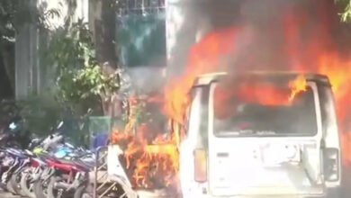 21A 68 राजधानी भोपाल के कलेक्ट्रेट परिसर में आग लगने से हड़कंप मचा