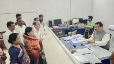 28A 88 निगम चुनाव में पार्षद पद के लिए भाजपा व कांग्रेस के महापौर प्रत्याशी ने दाखिल किया नामांकन