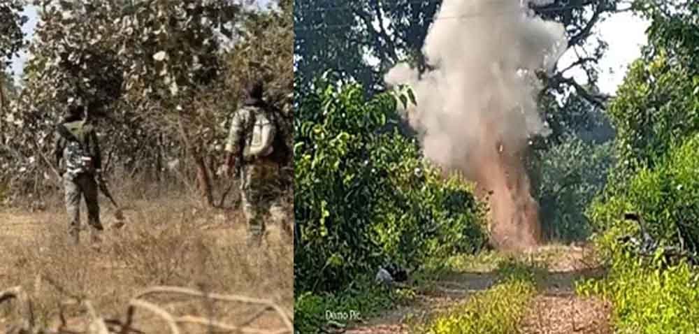 छत्तीसगढ़-बीजापुर में नक्सलियों के आईईडी धमाके में दो जवान घायल, उपचार के लिए रायपुर भेजा 1 Cg 01 1 13 छत्तीसगढ़-बीजापुर में नक्सलियों के आईईडी धमाके में दो जवान घायल, उपचार के लिए रायपुर भेजा