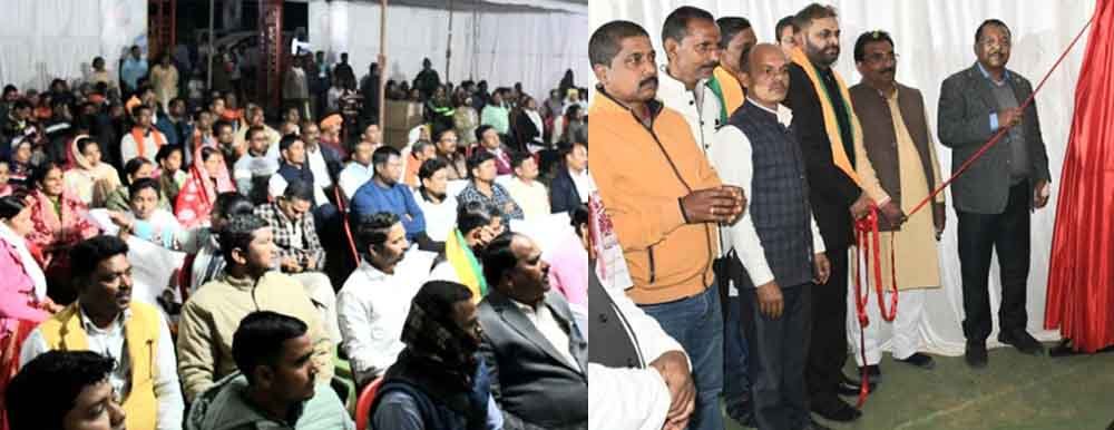 Cg 04 1 4 छत्तीसगढ़-बलरामपुर में 447.19 लाख रुपये के विकास कार्यों की सौगात, आदिम जाति कल्याण मंत्री नेताम ने किया भूमिपूजन
