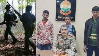 Cg 06 1 15 छत्तीसगढ़-सुकमा में दो ईनामी समेत 3 नक्सली गिरफ्तार, पुलिस और डीआरजी को बड़ी सफलता