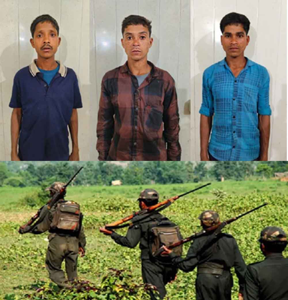 CG News: छत्तीसगढ़-नारायणपुर के जंगल में घेराबंदी कर 3 नक्सली गिरफ्तार, IED विस्फोट और फायरिंग में थे शामिल 1 Cg 13 1 2 CG News: छत्तीसगढ़-नारायणपुर के जंगल में घेराबंदी कर 3 नक्सली गिरफ्तार, IED विस्फोट और फायरिंग में थे शामिल