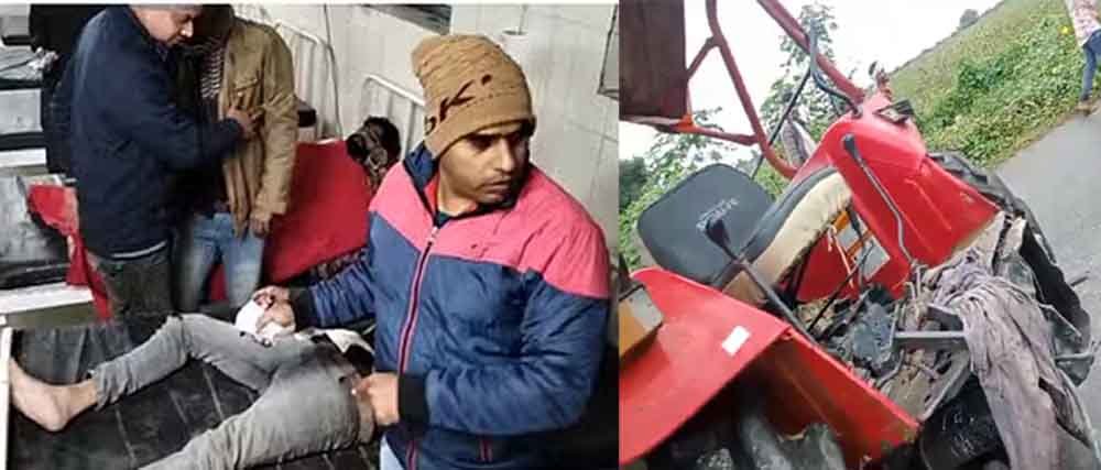 Desh 08 1 मुरैना में दो ट्रैक्टरों की भिड़ंत में एक दर्जन से लोग घायल, कई को आई गंभीर चोट