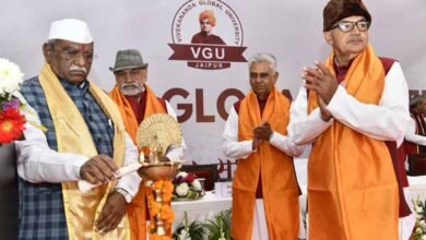 Rajasthan 01 1 9 राजस्थान-राज्यपाल हुए विवेकानंद ग्लोबल यूनिवर्सिटी के दीक्षांत समारोह में शामिल, 'विद्यार्थियों की बौद्धिक क्षमता बढ़ाने पर हो कार्य'