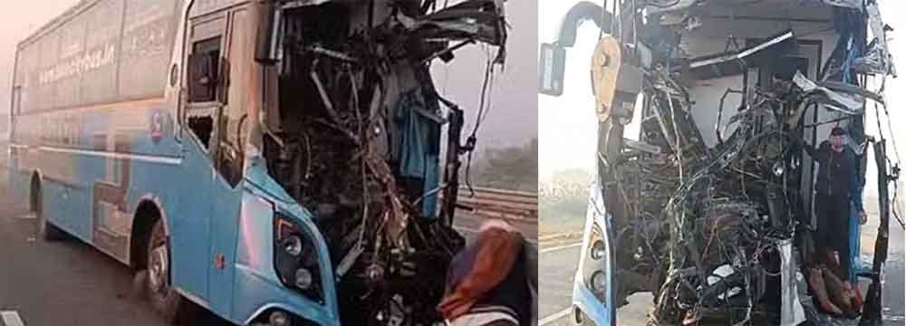 राजस्थान-दौसा में ट्रक से बस भिड़ने से 30 यात्री घायल, दिल्ली-मुंबई एक्सप्रेस-वे पर हादसे में 12 गंभीर 1 Rajasthan 03 1 1 राजस्थान-दौसा में ट्रक से बस भिड़ने से 30 यात्री घायल, दिल्ली-मुंबई एक्सप्रेस-वे पर हादसे में 12 गंभीर