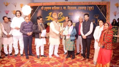 Rajasthan 05 1 9 राजस्थान-शिक्षा मंत्री दिलावर ने किया प्रतिभावान बालिकाओं का सम्मान, 'शिक्षा में संस्कार नहीं हों तो डिग्रियां व्यर्थ हैं'