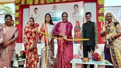 bhuriya 3 महिला बाल विकास मंत्री सुश्री भूरिया ने झाबुआ में किया मोटी आई शुभंकर को लांच