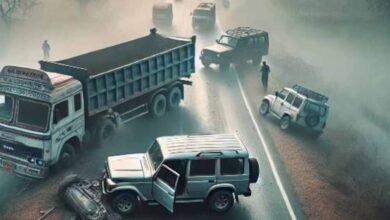car मध्य प्रदेश के सागर जिले में दर्दनाक सड़क हादसे में चार लोगों की मौत, ट्रक और SUV के बीच हुई टक्कर