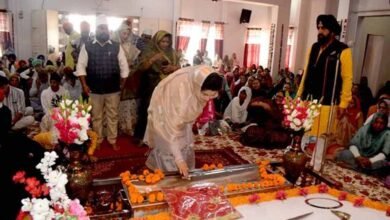 gour गुरु गोविंद सिंह जी पूरे समाज के लिए प्रेरणा का स्रोत है : राज्यमंत्री श्रीमती गौर