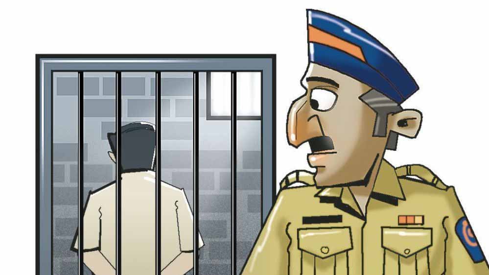 उज्जैन में झंडा नहीं फहराने पर प्रिंसिपल गिरफ्तार, अभिभावकों ने पुलिस में की थी शिकायत 1 police loot cartoon A 44 2 उज्जैन में झंडा नहीं फहराने पर प्रिंसिपल गिरफ्तार, अभिभावकों ने पुलिस में की थी शिकायत