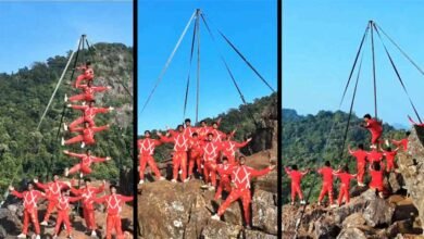 1 26 3000 फीट की ऊंचाई पर अबूझमाड़ मलखंभ के होनहारों ने ढोलकल गणेश प्रतिमा के समक्ष किया हैरतअंगेज प्रदर्शन, डिप्टी सीएम ने की सराहना
