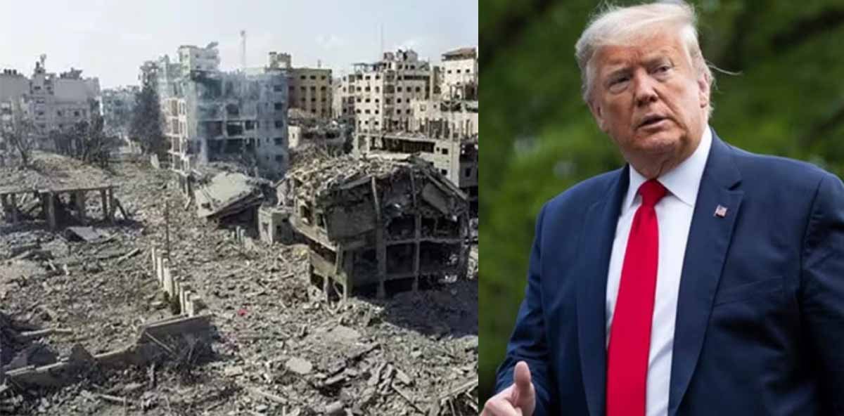 Trump: 'अमेरिका गाजा पट्टी पर रखेगा अपना स्वामित्व' बोलकर अमेरिकी राष्ट्रपति ने चौकाया 1 Trump Gaja patti