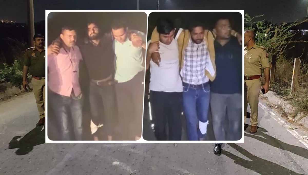 DELHI ENCOUNTER: देर रात मुठभेड़ में दो CRIMINALS घायल और हथियार व कार बरामद 1 DELHI ENCOUNTER CRIMINALS