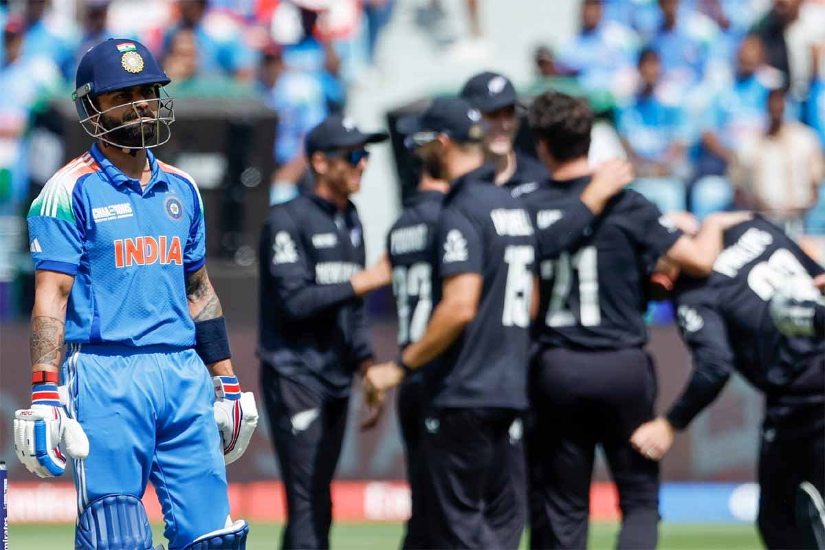 Champion Trophy : भारत ने न्यूजीलैंड को दिया जीत के लिए 250 रनों का टारगेट 1 IND VS NZ Match