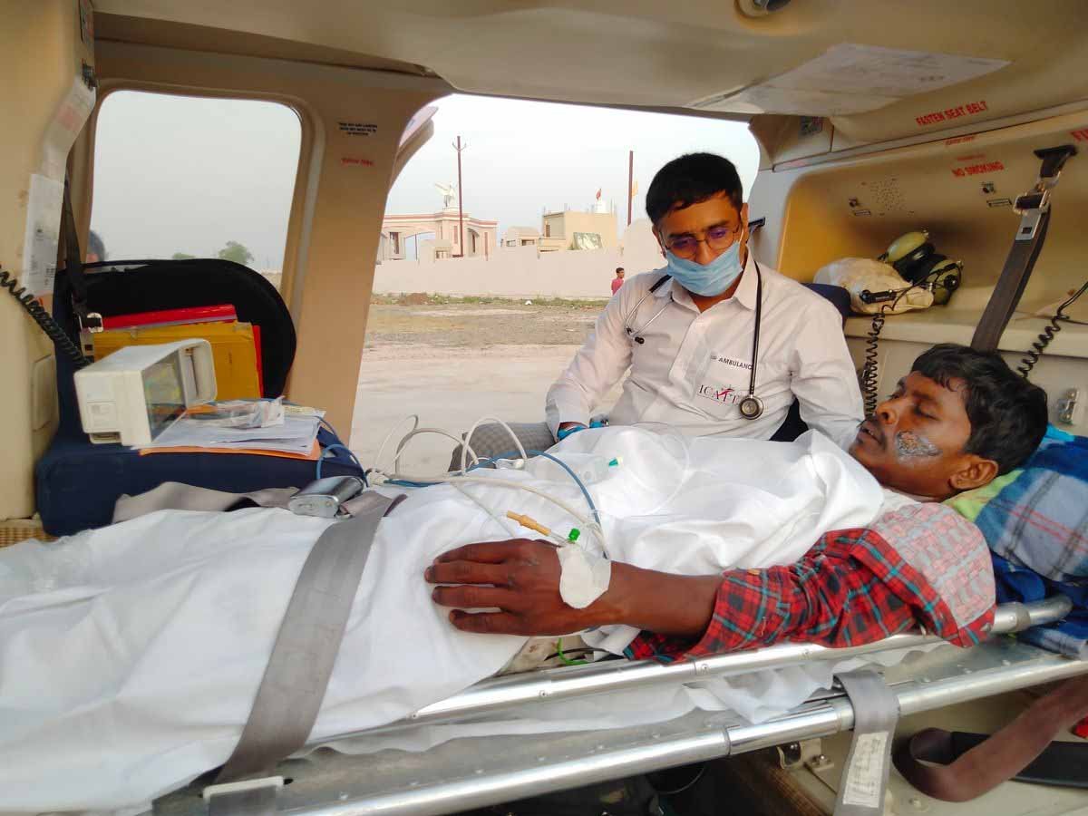 Air Ambulance बनी संजीवनी, 35 मिनट में हरदा से भोपाल पहुंचा मरीज 1 Air Ambulance