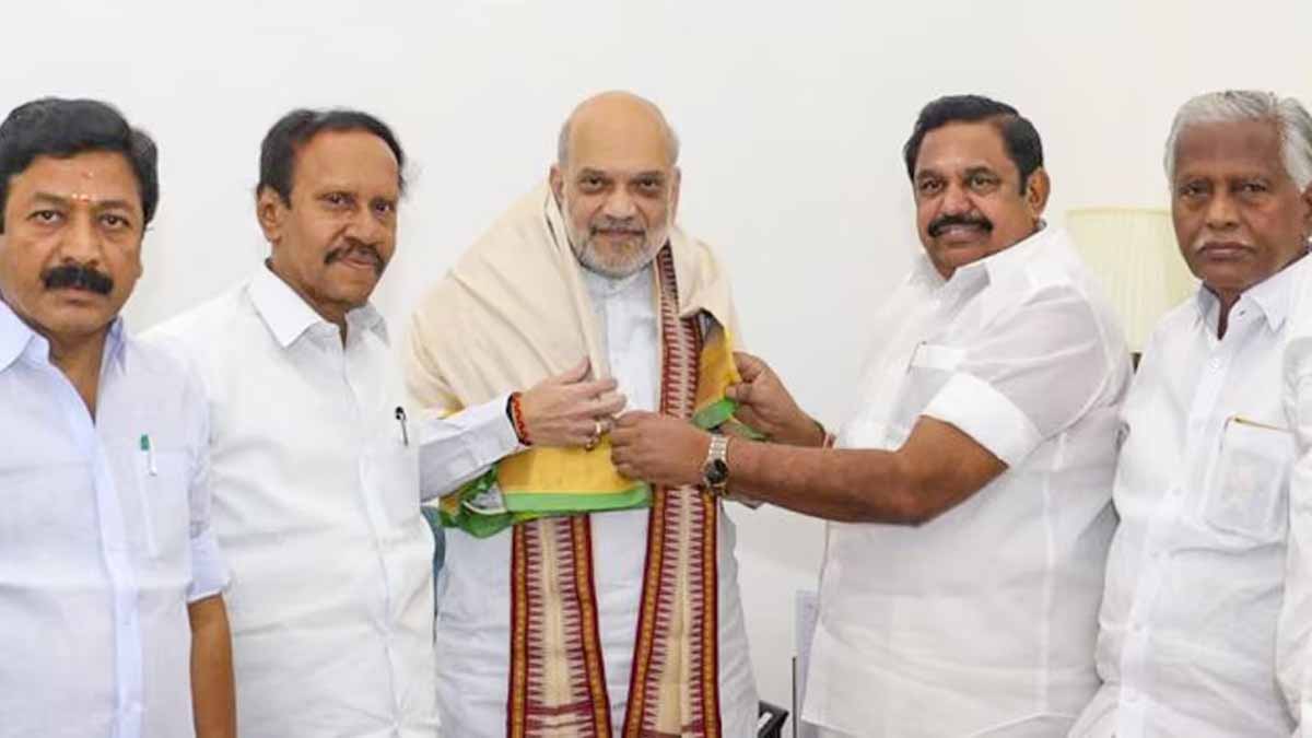 तमिलनाडु में BJP और AIADMK में अमित शाह दोबारा करवाएंगे गठबंधन? 1 BJP AIADMK Shah