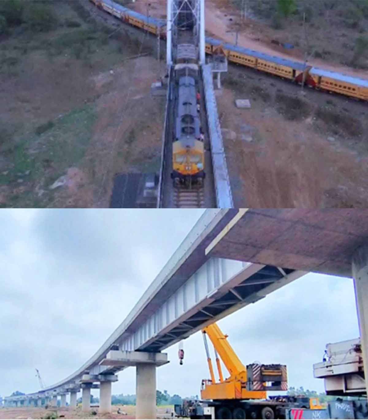 MP News: कटनी में देश का सबसे लंबा RAILWAY FLYOVER तैयार, अप लाइन पर दौड़ी मालगाड़ी 1 MP News RAILWAY FLYOVER