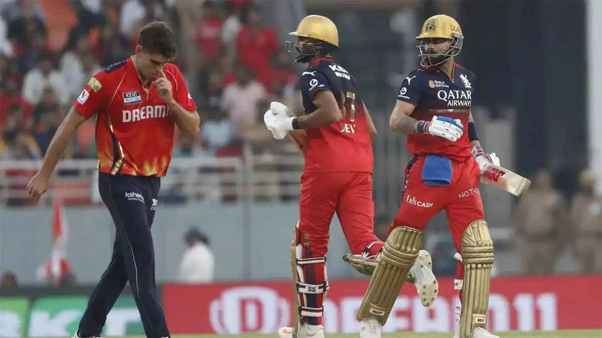RCB VS PBKS: RCB ने लिया अपनी हार का बदला, पंजाब को उसके घर में ही दी मात 1 RCB VS PBKS