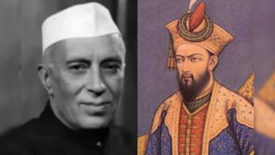 rajnath said nehru tells aurangzeb cruel