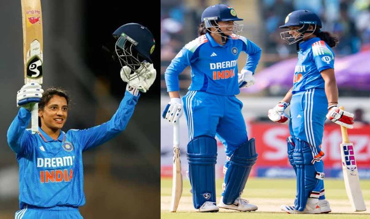 Women Cricket: ट्राई सीरीज में Century जड़कर MANDHANA बनीं दुनिया की तीसरी बल्लेबाज 1 Cricket MANDHANA Scored Century