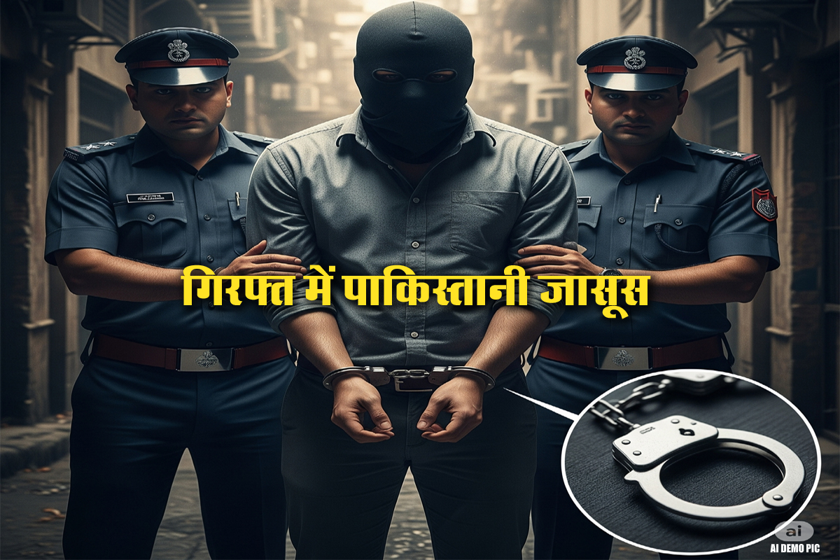 Pakistani Spy Arrested: राजस्थान का एक सरकारी कर्मचारी गिरफ्तार, ISI के लिए करता था जासूसी 1 Pakistani spy arrested