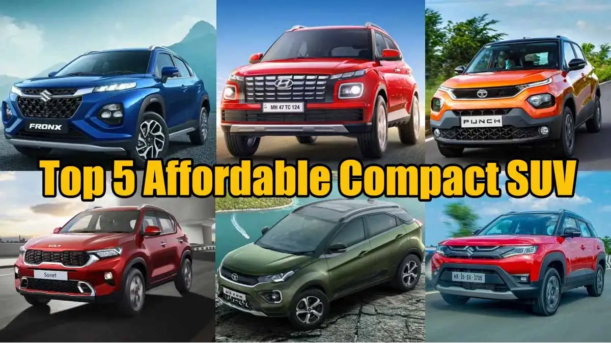 6 लाख रुपए में SUV का मजा, Top 5 Affordable Compact SUV जो कर रहीं कमाल, कम दाम, जबरदस्त स्टाइल, जानें क्यों हैं खास 1 Top 5 Affordable Compact SUV