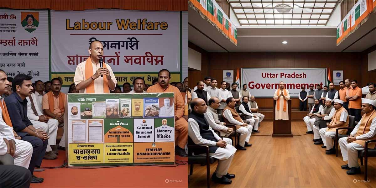 UP News: श्रमिकों को मिलेंगे कैन्टीन में सस्ते नाश्ते और भोजन, सीएम योगी ने परिवार को बीमा सुरक्षा देने के दिए निर्देश 1 cm yogi labour welfare news