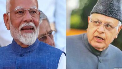 faruk abdullah support modi statement