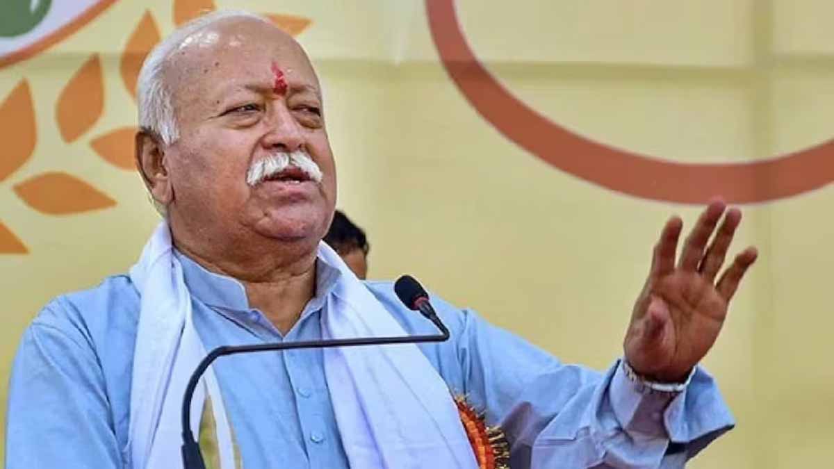 Mohan Bhagwat ने भारत को दुनिया का सबसे प्राचीन देश बताया, और कहा कि 'शक्ति हो तो दुनिया प्रेम की भाषा सुनती है' 1 mohan bhagwat in japiur