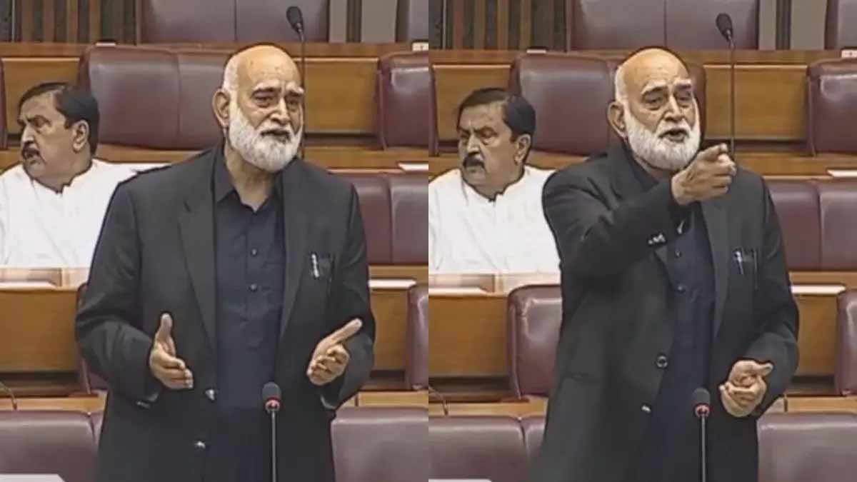 India-Pak War: भारत के तहलके से पाकिस्तानी संसद में रोए पूर्व मेजर, बोले- 'अल्लाह हमारी हिफाजत करे' 1 pakistani mp cried
