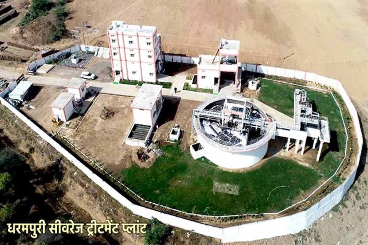 MP News: धार जिले में बैंक की सहायता से प्रगति पर हैं व्यापक सीवरेज योजना 1 sewage dhar work news