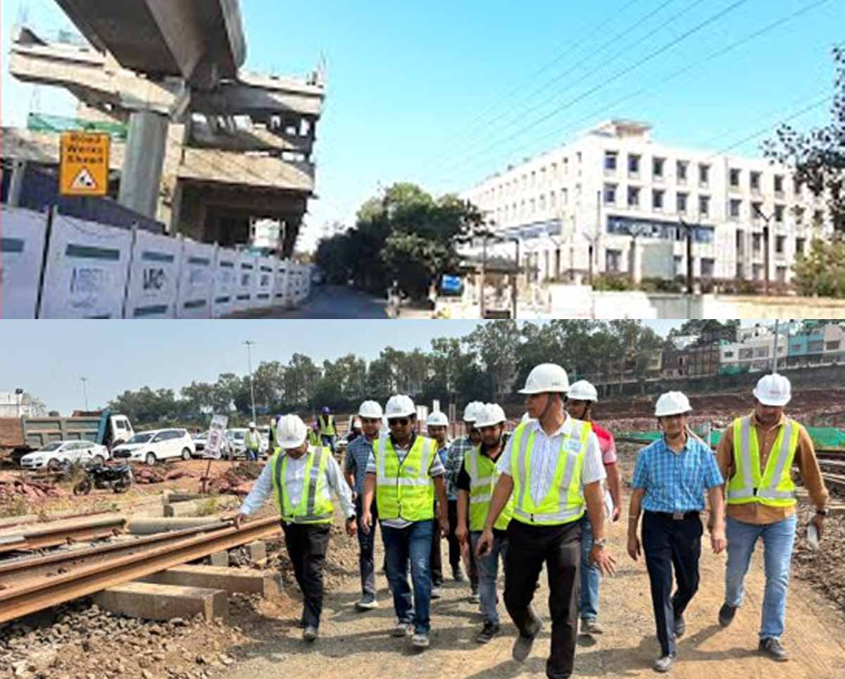 BHOPAL METRO Update: एम्स, अलकापुरी और डीआरएम ऑफिस स्टेशन के दो माह में बनेंगे एंट्री-एग्जिट गेट 1 BHOPAL METRO Update AIIMS Stations