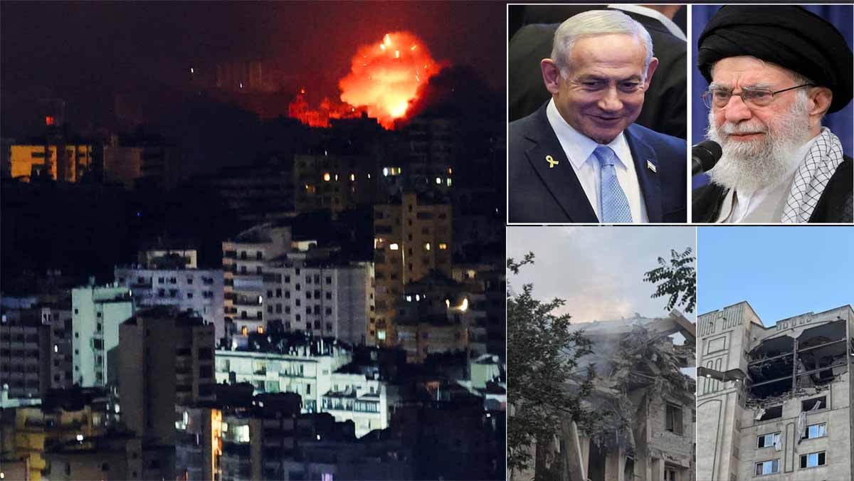 ISRAEL का ईरान पर बड़ा हमला, एटॉमिक साइट तबाह, मिसाइलें बर्बाद 1 ISRAEL Attack On Iran