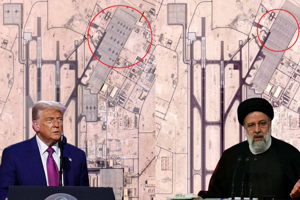 Iran के खौफ से अमेरिका ने कतर एयरबेस से हटाए सैन्य विमान, संभावित हमले को लेकर हाई अलर्ट 1 Iran-America