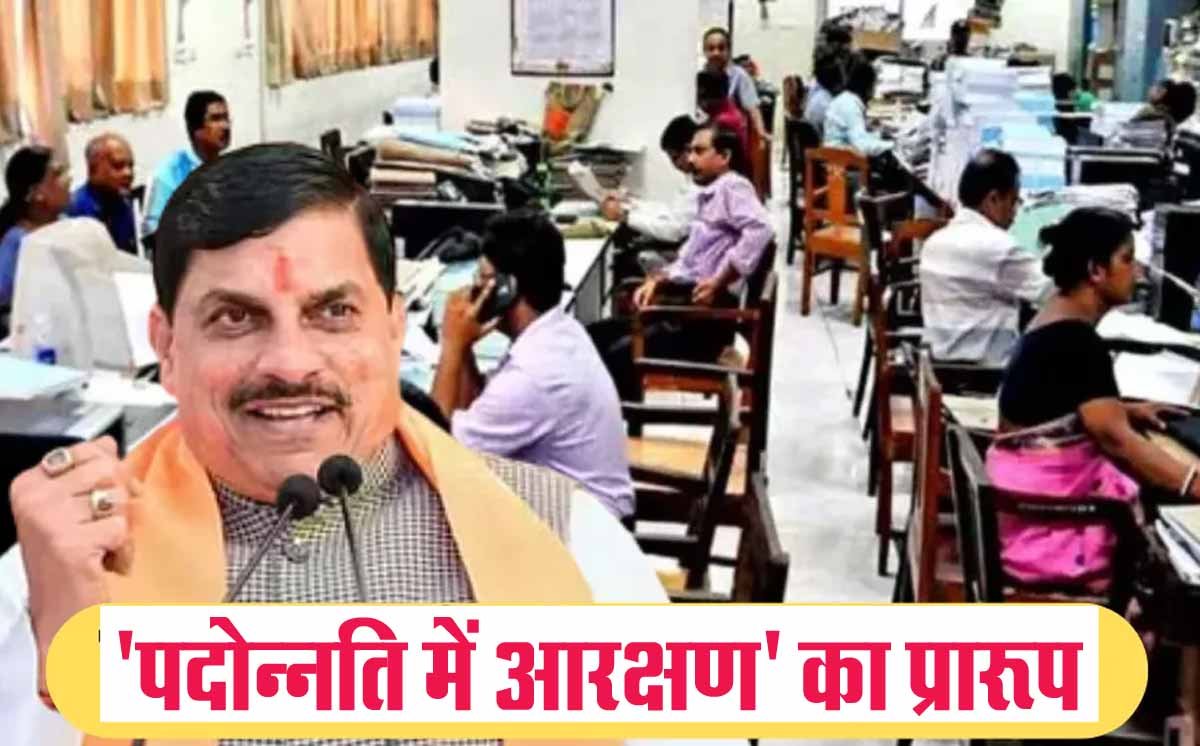 MP News: CM MOHAN YADAV सरकार ने मंजूर किया 'पदोन्नति में आरक्षण' का प्रारूप 1 MP News 'Reservation In Promotion' Format