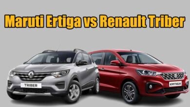 Maruti Ertiga vs Renault Triber
