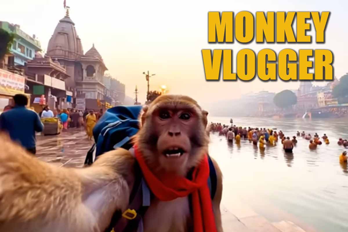 Monkey Vlog का सच आया सामने, वीडियो की हकीकत जानकर रह जाएंगे हैरान 1 Monkey Vlog