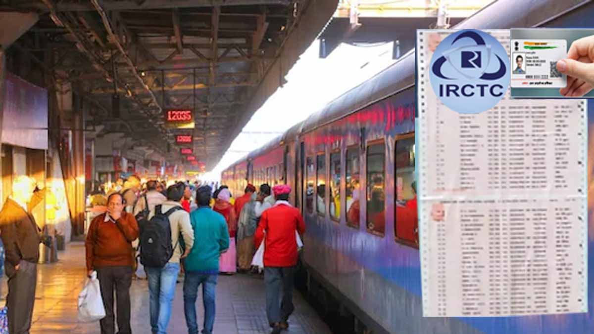Railway अब 24 घंटे पहले घोषित करेगा Ticket कन्फर्म, ADHAR नंबर से होगा रिजर्वेशन 1 Railway Reservation Ticket Confirmation
