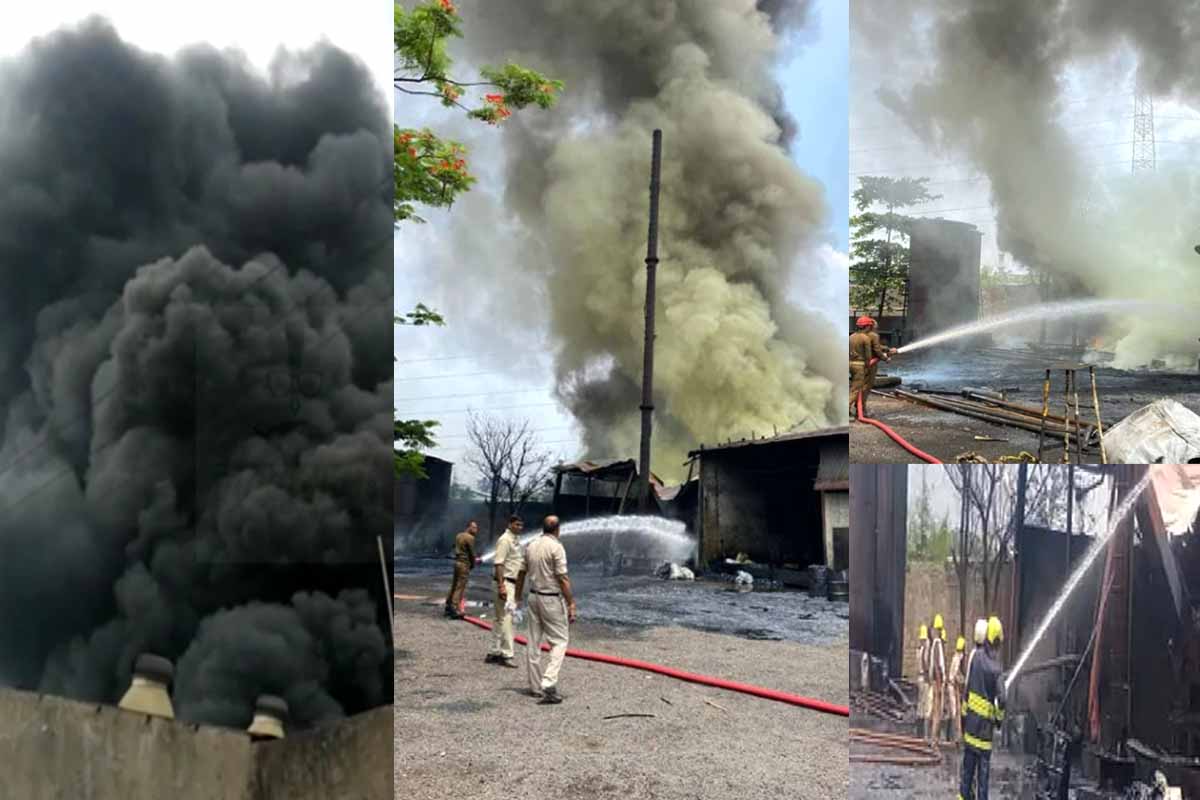Raipur Breaking: डामर फैक्ट्री में लगी आग से फैली दहशत, दमकल की मुस्तैदी से टला बड़ा हादसा 1 Raipur Breaking
