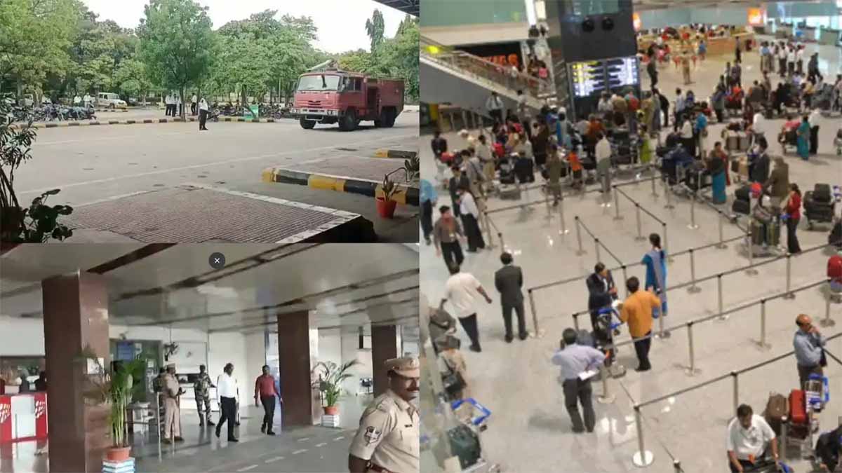 Airport Bomb Threat: हैदराबाद के बेगमपेट एयरपोर्ट को बम से उड़ाने की धमकी, सर्च ऑपरेशन जारी 1 hyderabad airport bomb threat