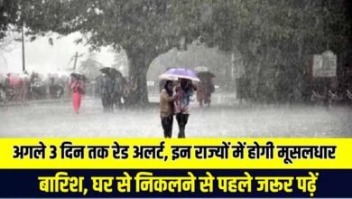 monsoon red alert in many states