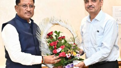 2 2 CG News: मुख्यमंत्री साय से भारत सरकार में भूमि संसाधन सचिव ने की सौजन्य भेंट
