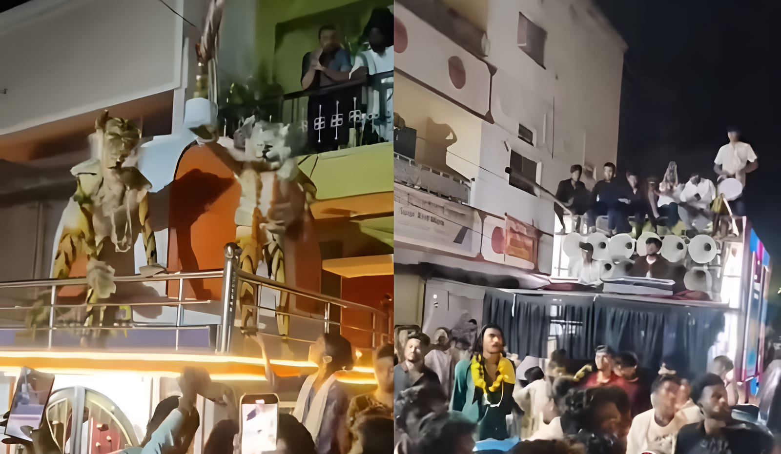 CG News: बिलासपुर में मुहर्रम जूलूस में मंदिर पर चढ़कर किया डांस, हिंदू संगठनों ने थाना घेरा, देखें Viral Video 1 CG News Bilaspur Muharram Procession Danced
