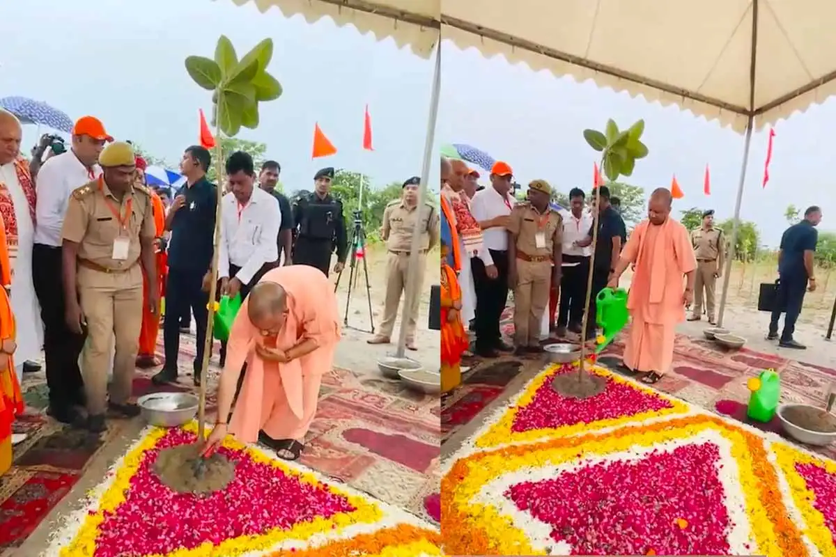अयोध्या से CM Yogi ने ‘एक पेड़ मां के नाम’ अभियान की शुरुआत, एक दिन में 37 करोड़ पौधरोपण का बना कीर्तिमान 1 CM Yogi