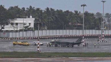 Desh News F-35, Fighter Jet Stuck In Kerala