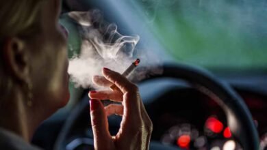 Driving Smoking